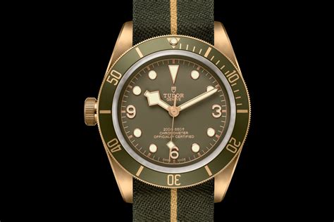 tudor only watch|tudor black bay green bezel.